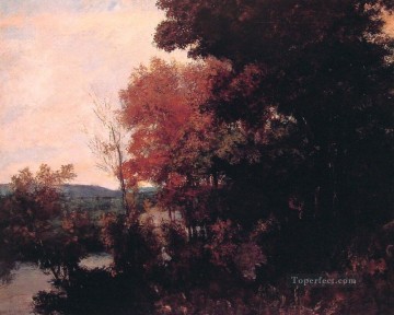 Lisiere de foret Pintor realista Gustave Courbet Pinturas al óleo